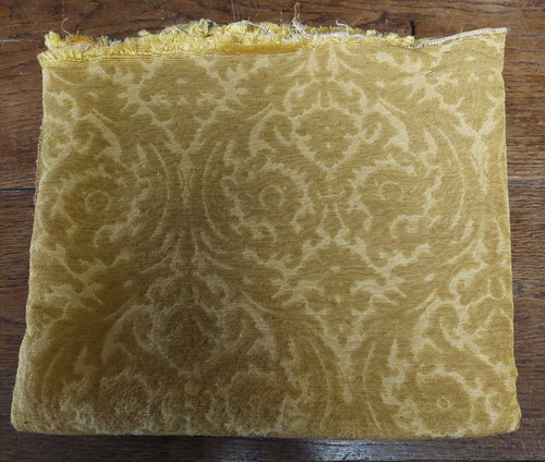 Coupon tissu ancien velours - de,
