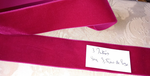 Ancien ruban velours 3 - ancien,