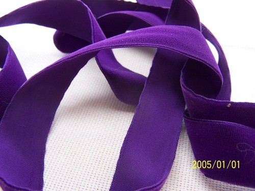 Ancien ruban velours ras - ancien,