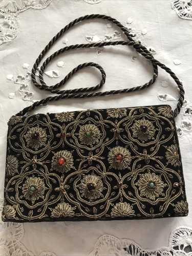 Ancien sac soirée en - ancien,