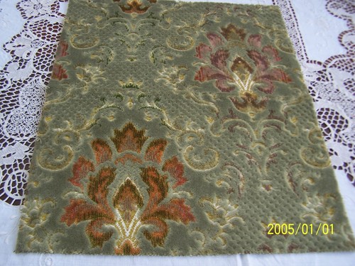 Coupon tissu ancien en - de,